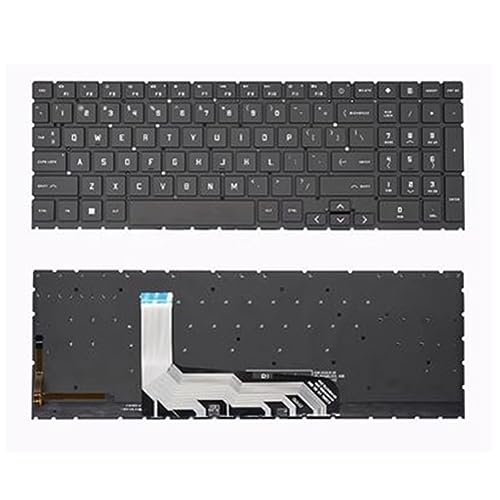 Clavier HP OMEN 15-EK pour Remplacer Touches Usées TPN-Q236 Noir