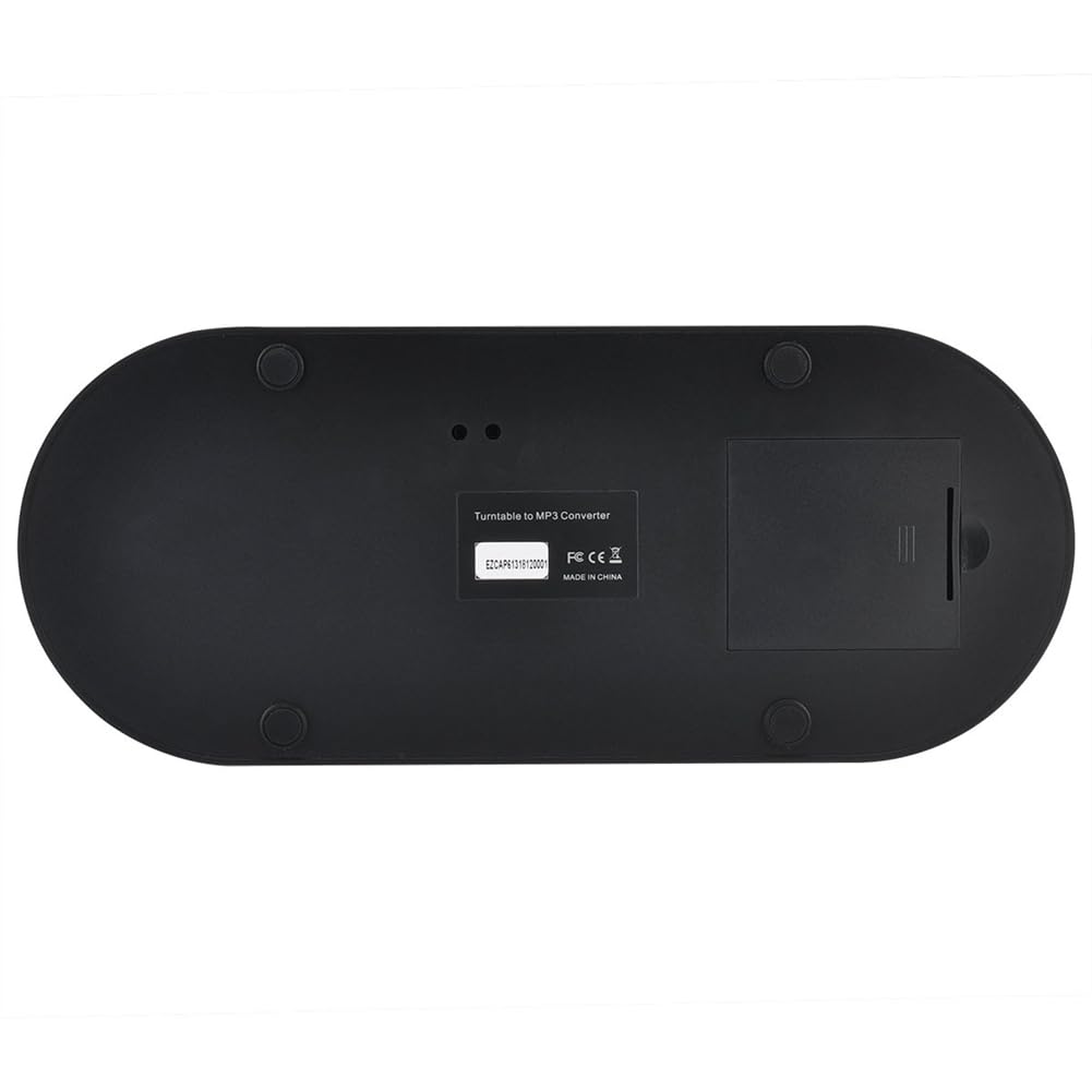 EZCAP613p Convertitore Giradischi 33/45 per Lettore di Dischi in Vinile, Lettore di Dischi Musicali in Vinile, Scheda TF/Lettore USB, Lettore MP3