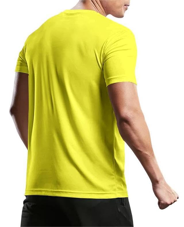 Image of Noble Monk Men's Regular Fit T Shirt |Half Sleeves |Round Neck | Casual T-Shirt for Me