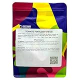 Greenway Biotech, Inc. Tomato Fertilizer Powder 4-18-38 Plus Trace Minerals - 100% Water Soluble 1 Pound Enough for 50 Plants Includes Essential Chelated Micronutrients