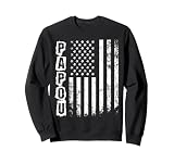 Papou Father's Day American Flag 4th of July Sweatshirt