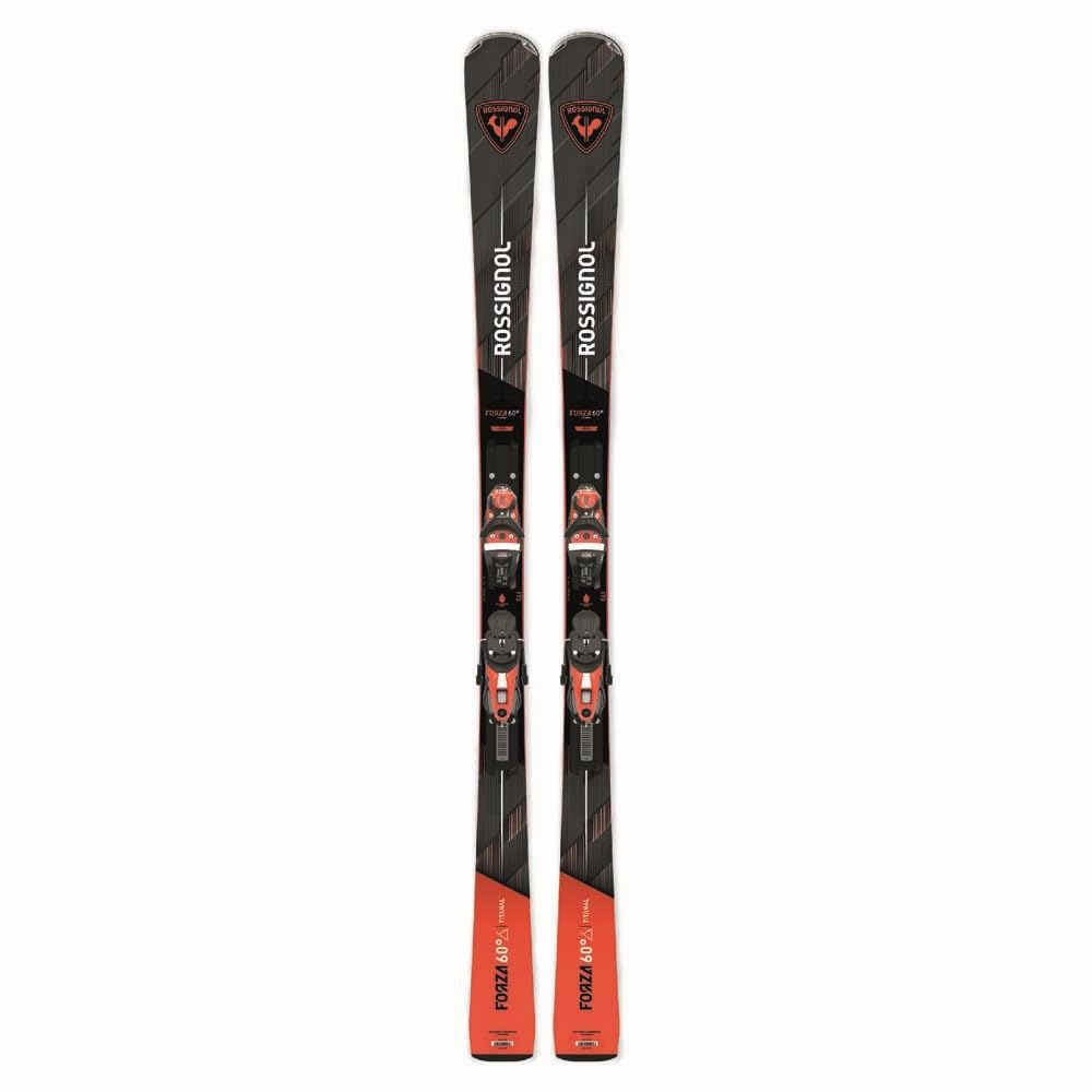 Rossignol - Pack Skis Forza 60' Ti + Fixations Nx 12 Konect Gw Noir Homme - Homme - Taille 171 - Noir