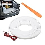 Nuyhgtr Tira de luz para maletero, sin cableado, decoración de brillo suave para una iluminación ambiental suave, diseño LED flexible con salida de baja energía, iluminación interior para