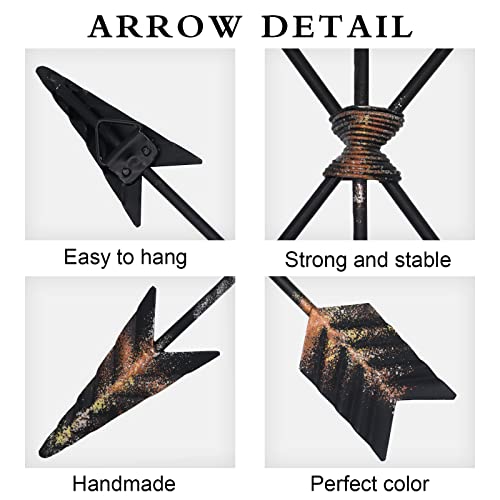 Aboxoo Metal Arrow Wall Decor 15In thumb #4
