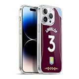 Head Case Designs Officially Licensed Aston Villa Football Club Victor Lindelöf 2025/26 Players Home Kit 1st Group Gel Case [Military Grade Protection] Compatible with Apple iPhone 13 Pro Max