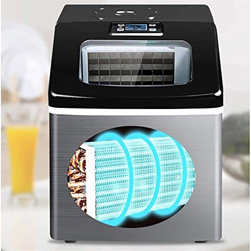 Máquina Portátil para Hacer Hielo en Cubos 25KG 24H miniatura 3