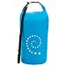 Premium Quality Lightweight Waterproof Floating Dry Bag by Fiddlehead Products - For Your Next Camping, Boating, Kayaking, Hiking Adventure - Ultra Light - Roll-Top Closure System (Blue, 20L)