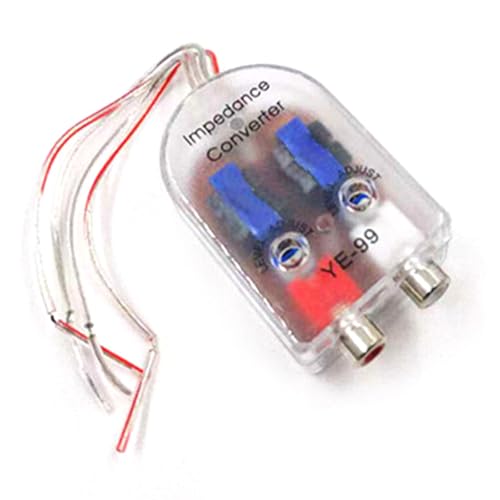 Mllepjdh Convertidor de frecuencia ajustable de alta eficiencia adecuado para sistemas de sonido con perilla ajustable y carcasa transparente