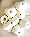 Climbing Holds Pack- 12 Large Bolt-on Holds with Various Difficulty (White)