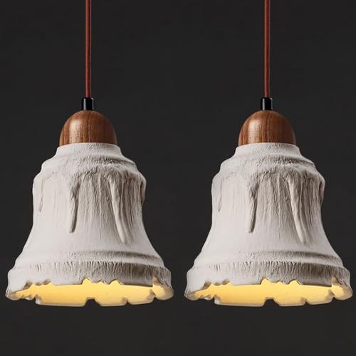 Éclairage de suspension simple et moderne lustre en ciment réglable
