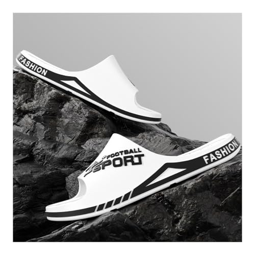 Sandals, Women's Summer EVA Slippers - Lightweight Thick Sole Indoor House Sandals Slippers(White,6.5)4