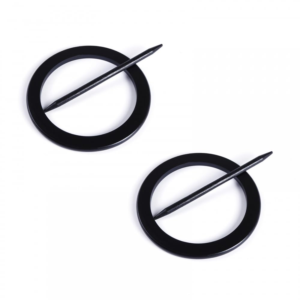 Dongker Black 2 Pcs Curtain Tiebacks,Wood Curtain Panel Holdback For Drapes Outdoor Window Curtains Decor
