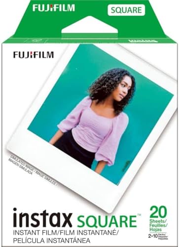 Fujifilm Instax Square Twin Pack Film - 20 Exposures