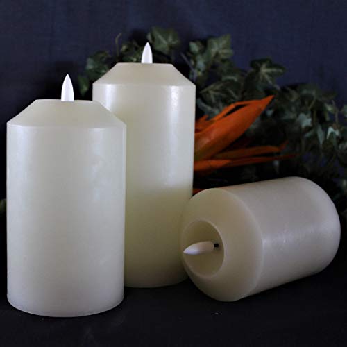 Led Lytes Flameless Candles With Timer, Led Candles, Battery Operated Candles Set Of 3 Decorative Homr Decor Candle #TOP1