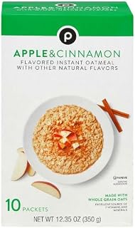 Generic Publix Apples & Cinnamon Instant Oatmeal - 12.35 oz (351g)