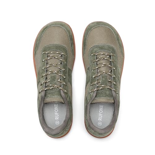 Image of Barefoot Shoes for Men, Spacious Toe Box Zero Drop Minimalist Walking Sneakers, Breathable Lightweight Non-Slip Casual Shoes