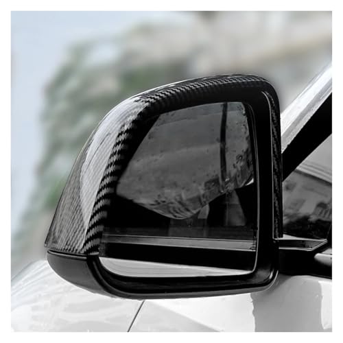 Rétroviseur Model 3 protégé des rayures avec ce couvercle ABS aspect carbone