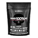 Whey 100% black skull hd refil - 900g - baunilha