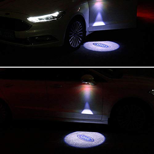 Proyector LED retrovisor coche Fox Focus con iluminación nítida de bienvenida 4