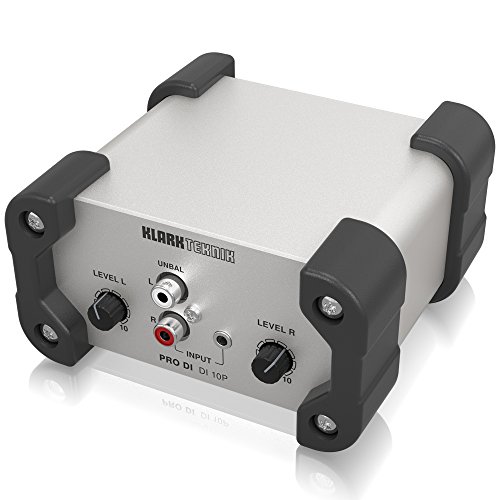 Klark teknik PRO DI DI 10P Passive DI Box with Stereo Input/Summed Mono Output, Midas Transformer and Extended Dynamic Range - Thumbnail 4
