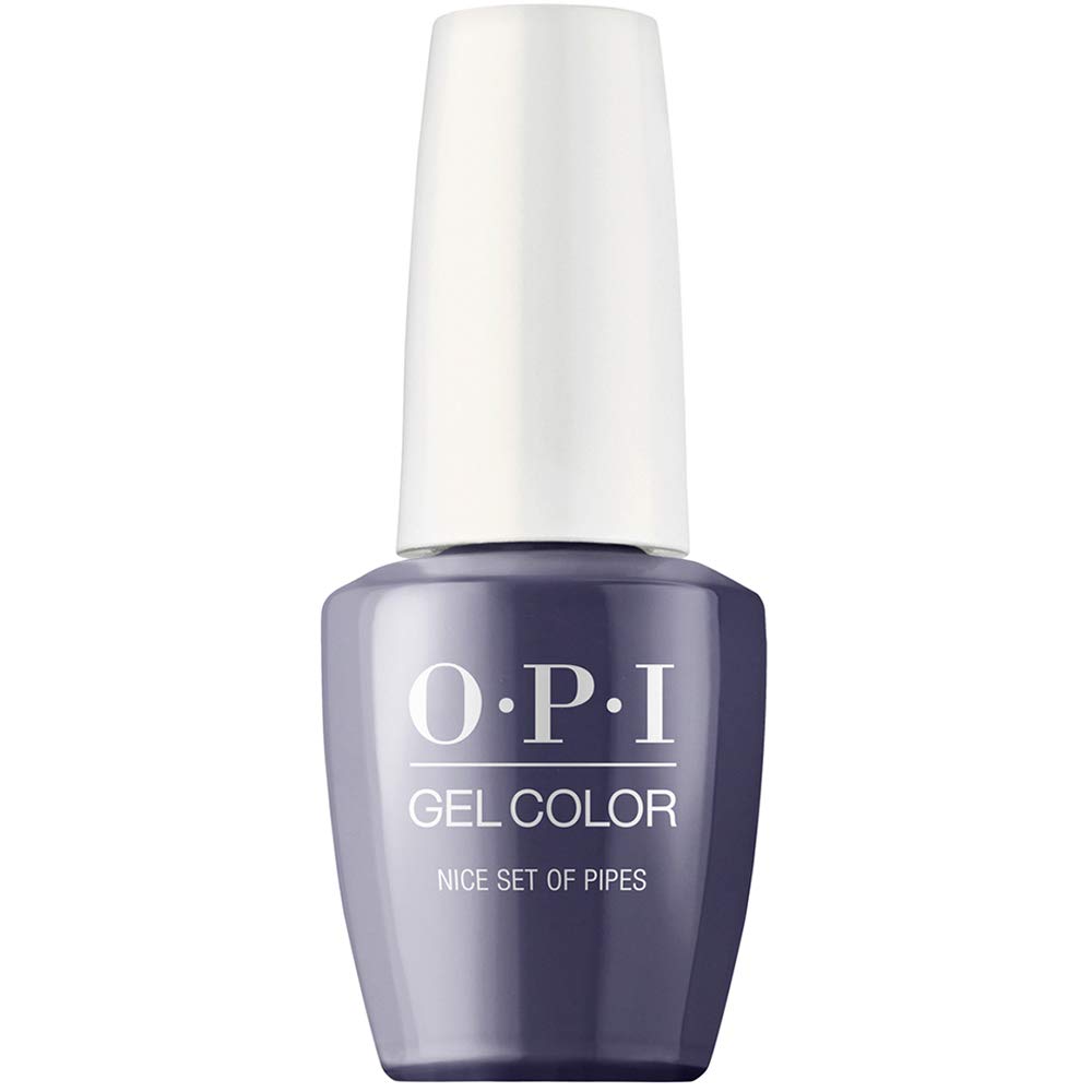 OPI Gel Nail Polish, Scotland Gel Color Collection, Nice Set of Pipes 0.5 oz