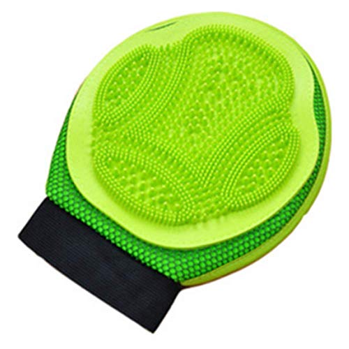 Gant de toilettage en silicone pour animal domestique Gant de brossage pour enlever les poils d'animaux domestiques - Gant de massage pour animaux de compagnie - Pour chiens, chats, lapins, chevaux Cover