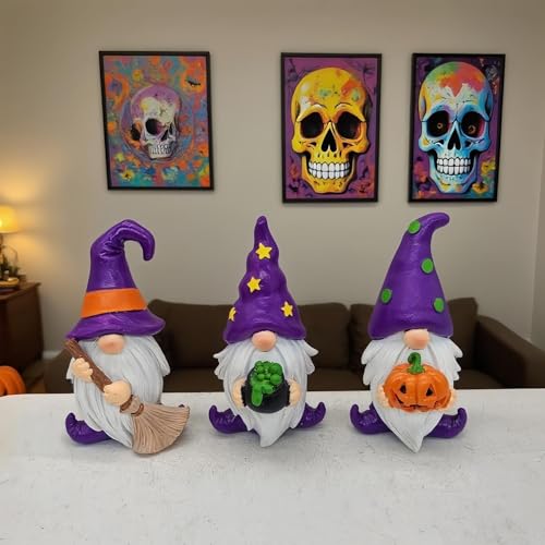 Gnomos de Halloween de resina: el detalle ideal para regalar en la oficina 8