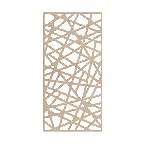 pannello decorativo moderno mdf traforato 100x200cm taglio laser decorazione casa, quadro, fai da te, separè