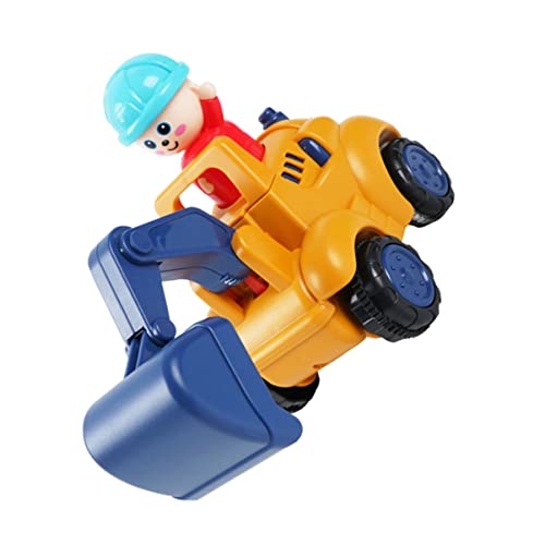 ifundom Prensa Vehículo De Ingeniería Juguetes para Pequeños Juguetes De Coche Camión De Juguetes Coches Juguetes Juguetes para Coche De Juguete Educativo De Dibujos Animados