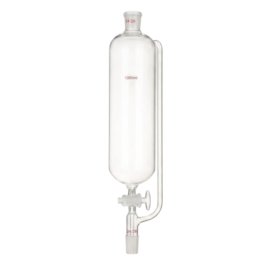 Lejek Wkraplacz z Wyrównaniem Ciśnienia Szkło Borokrzemowe Lab-1000mL 24#