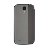 Lieferumfang:Graue Handytasche / Schutzhülle / Etui mit Display-Flappe FOLIO für Samsung I9500 Galaxy S4