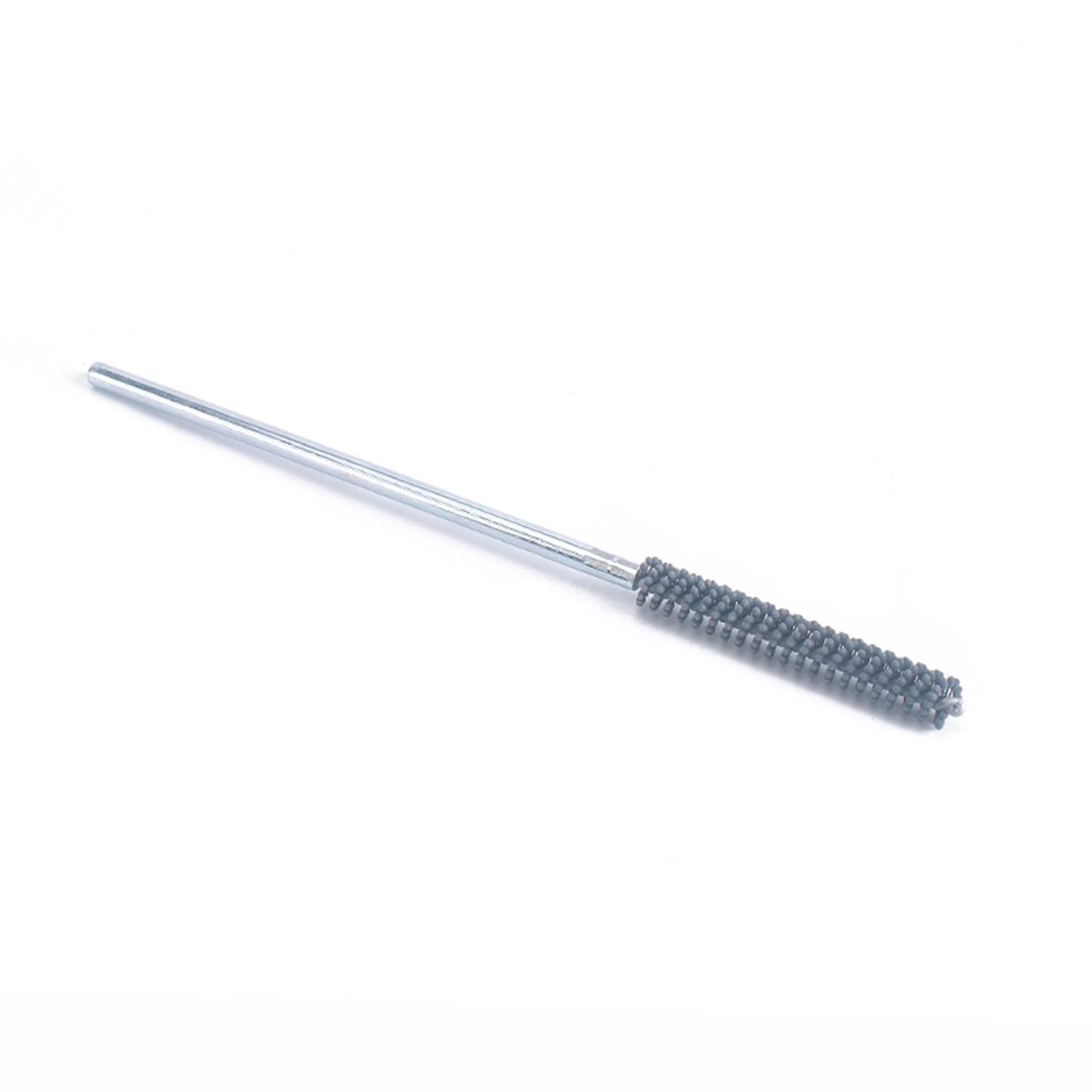 Garhgi Cylinder Hone Brush with Carbon Steel Shank, Silicon Carbide 320 Grit Diameter 0.70"(18mm) for Metal Stainless Steel Cast Iron Deburring Deglazing Surface Finishing