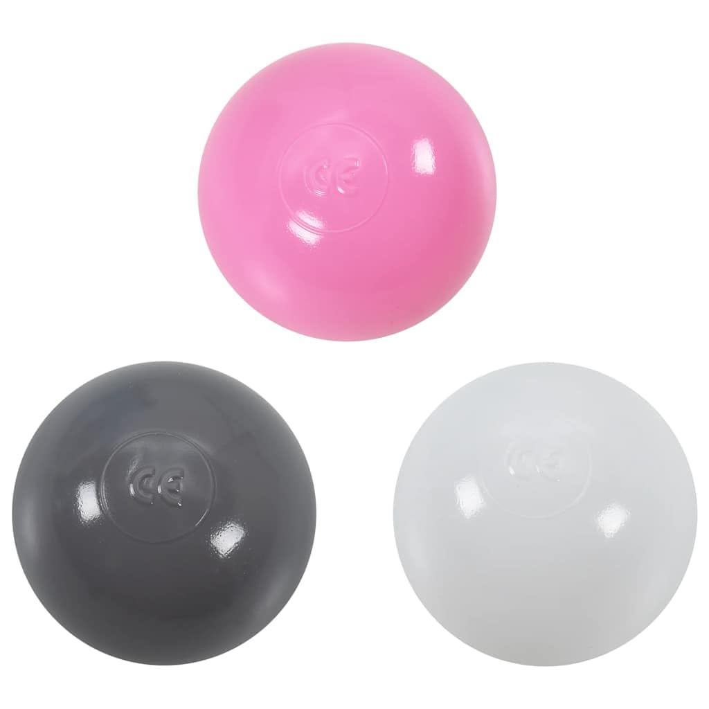 Kinder Spielzelt mit 250 Bällen, blaues Pop up Zelt 102 x 102 x 82 cm aus Polyester und Stahl, faltbar tragbar für Haus Höhle, Garten, Party, Camping und Rollenspiel