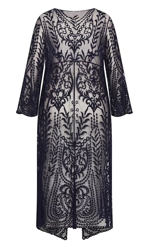 Image of City Chic Women's Plus Size Pretty Thing Duster