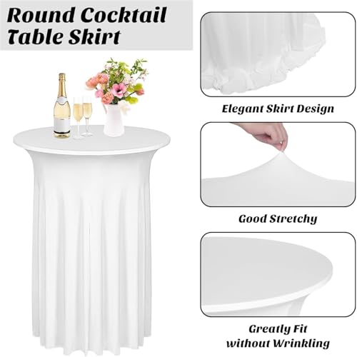 Linge de table de cocktail en élasthanne de Noël premium