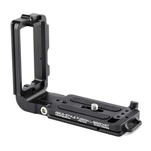 Arca-Swiss Compatible Fusion L-Bracket - Black Rapid Compatible - Color Black