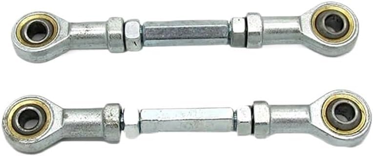 2pcs 8mm Steering Tie Rod Kit Ball Joint For 49cc ATV Go Kart Buggy Quad Bike