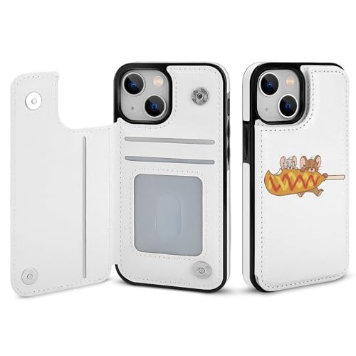iPhone13 Mini用ケース 手帳型 トムとジェリー 【全機種対応】 アイフォン13 Mini用ケース スマホケース 財布型 PUレザー おしゃれ 背面カード収納 スタンド機能 携帯カバー 耐衝撃