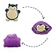 FEILAI 32Cm Anime Pokemon Ditto Transform Snorlax Inside-out Cojín Peluches, Almohada Muñeca De Peluche Suave