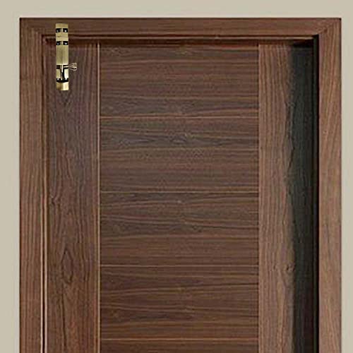 Image of Volo Premium 4 inch Xylo Tower Bolt /Door Latch /kundi /chitakni /Chitkini (Stainless Steel Rod) (Antique Brass Finish) (Size 100mm) (4 inch-100mm, 6)