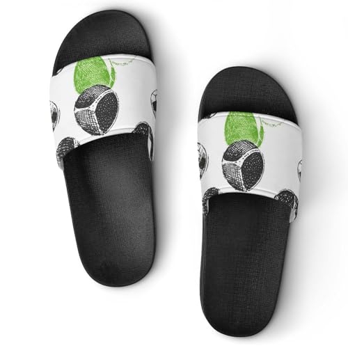Sports Balls Slippers for Men Wormen Shower Bathroom Slipper Indoor Beach Non Slip Sandal