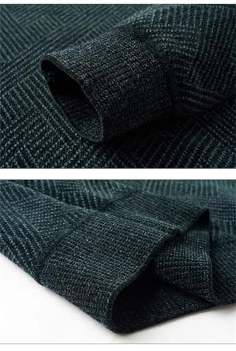 Men Thicken Warm Versatile Long Sleeve Bottoming Knit Pullovers Top3