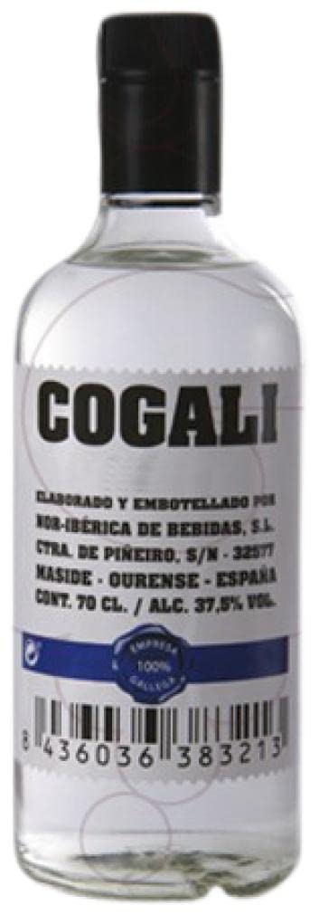 3 × Orujo Nor-Iberica de Bebidas Cogali Aguardiente (Caja de 3 Botellas de 70 cl)