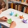 Koogel 250 Sheets 6" X 6" Origami Paper Double Sided Color, 25 Assorted Colors Colored Paper, for Kids Folding Crafting Scrapbooking, Classroom Teacher Supplies, Beginner #1