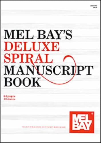 Mel Bay's Deluxe Spiral Manuscript Book