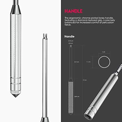 MDF Instruments Buck Neurological Hammer, MDF515, Black (Noir)
