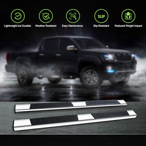 Estribos cromados de 6" para Toyota Tundra 2022-2025 miniatura 4