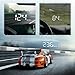 Heads Up Display for Cars for Mazda Familia Kai Lantis Demio,OBD2 Gauge Display GPS Digital Speedometer HUD Windshield Projector with Sunshade Adjustable Brightness