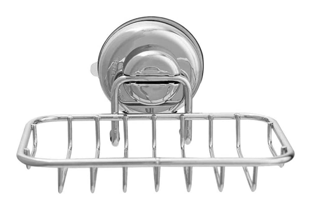 Jabonera de Viaje, jabonera de Pared con Ventosa de Acero Inoxidable, jabonera, desagüe, jabonera, baño, Cocina, jabonera