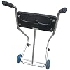 BRIS Stainless Steel Boat Outboard Motor Stand Cart Dolly with Wheel Enginee Carrier